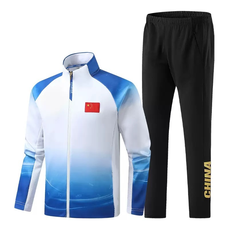2025新款中国运动服春秋出场服体育生训练服学生运动会班服团体服|undefined