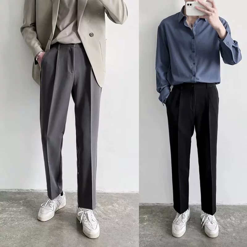 Высококачественные летние брюки, подходят для отдыха, Slim fit