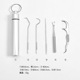 Aluminum alloy toothpick set 6-piece set a10