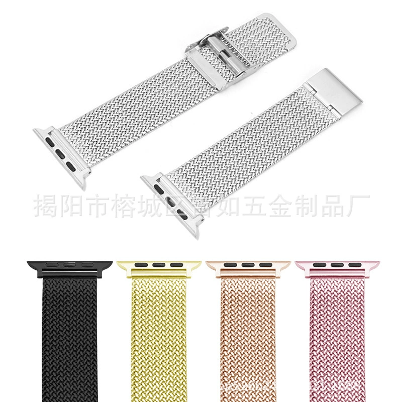 Apple, strap dlya watch iz nikelʹ steka, 14mm