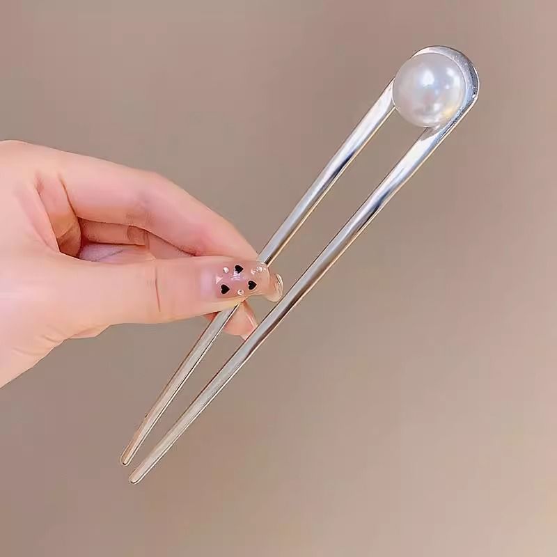 Horquilla en forma de U de alta calidad para mujer 2025 nuevo estilo tocado borla horquilla balanceándose en la parte posterior de la cabeza artefacto del cabello accesorios para el cabello