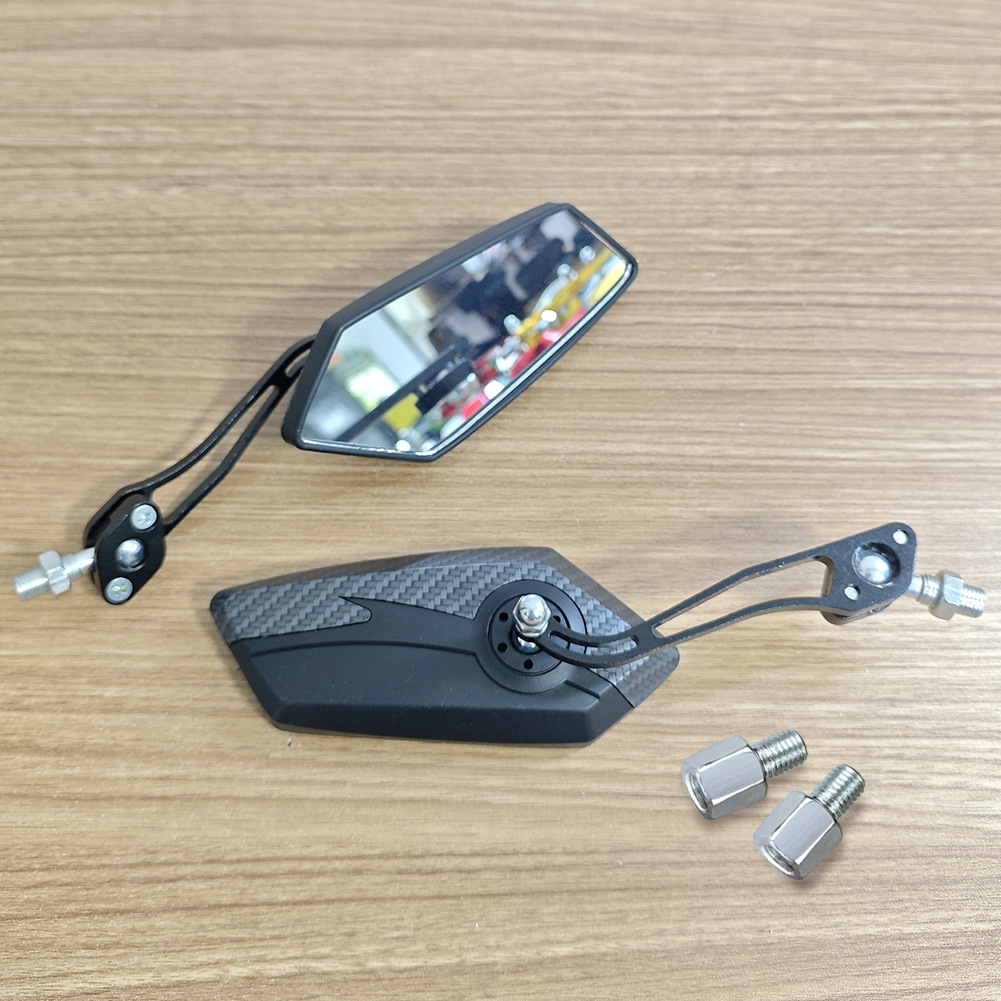 Motorcycle electric car modification universal rearview mirror reflector cross-border hot sale products rearview mirror ghost fire rearview mirror