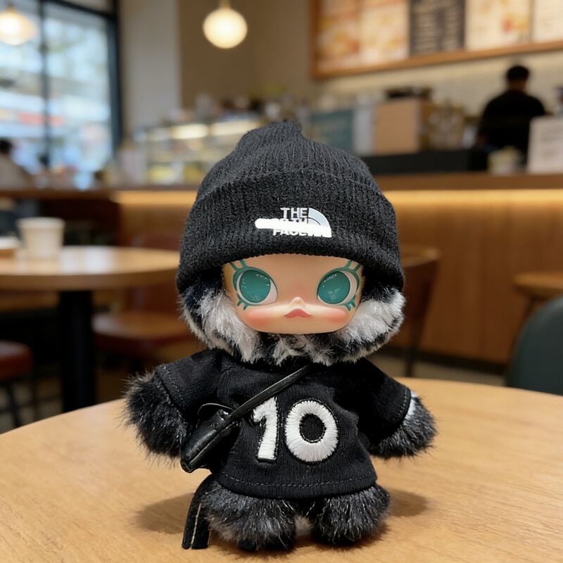 Full Power Series Collectible Molly17 Labubu Vinyl Figure with Cool Clothes