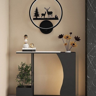 Entrance Entrance Floor Screen Modern Simple Commercial and Residential Dual-use Partition Living Room Entrance Wall Shelf