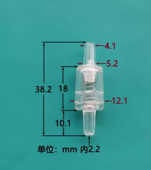 Пластиковый обратный клапан 4 мм Обратный клапан маслостойкий кислотостойкий воздушный насос с защитой от обратного потока спирт аксессуары для аквариума