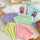 Macaron Self-sealing Bag Plastic Packaging Transparent Color Small Gift Bag Classification Storage Bag Sealed Thickened Bag
