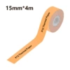 Orange continuous paper [15mm*4m] universal model