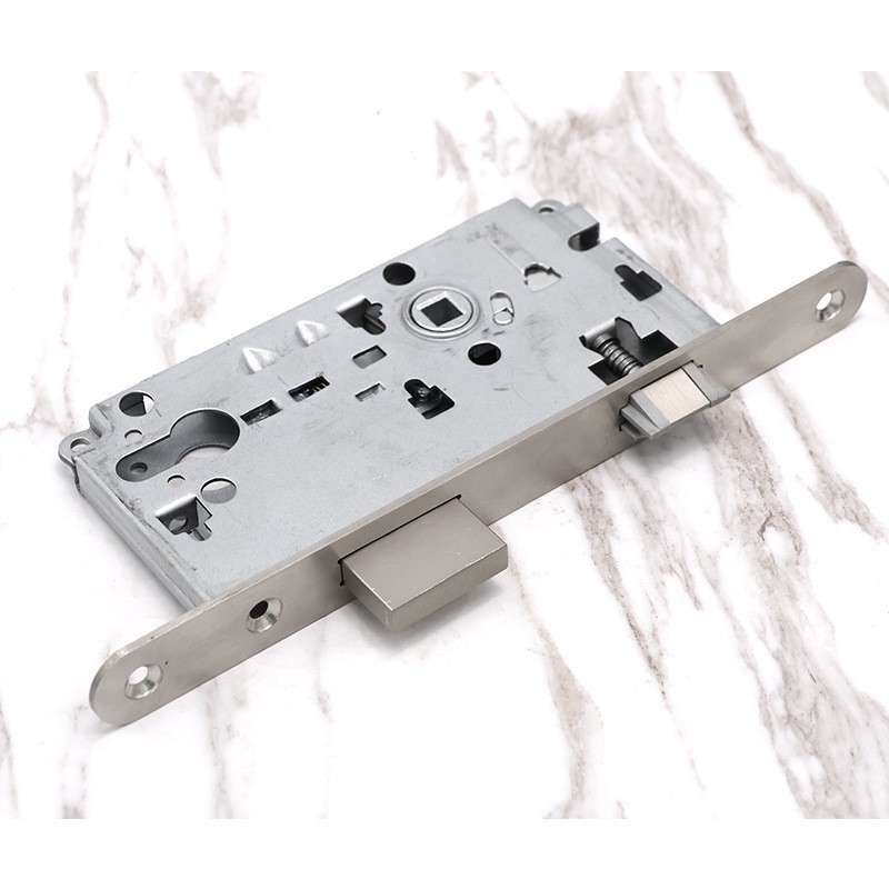 Multicolor personalizado acero inoxidable silencioso cuerpo de cerradura estándar europeo 7255 accesorios de cerradura de puerta de madera interior cuerpo de cerradura de puerta de habitación universal