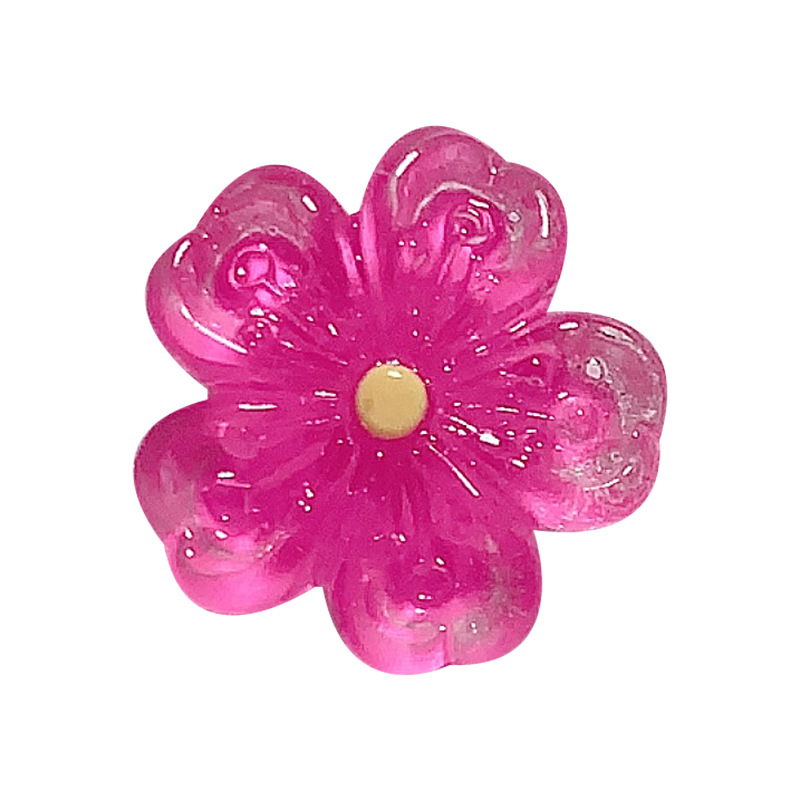 Accesorios transfronterizos de resina de cereza diy clips para el cabello accesorios para el cabello estuche de teléfono móvil material de colgante hecho a mano taza de agua botón de zapato