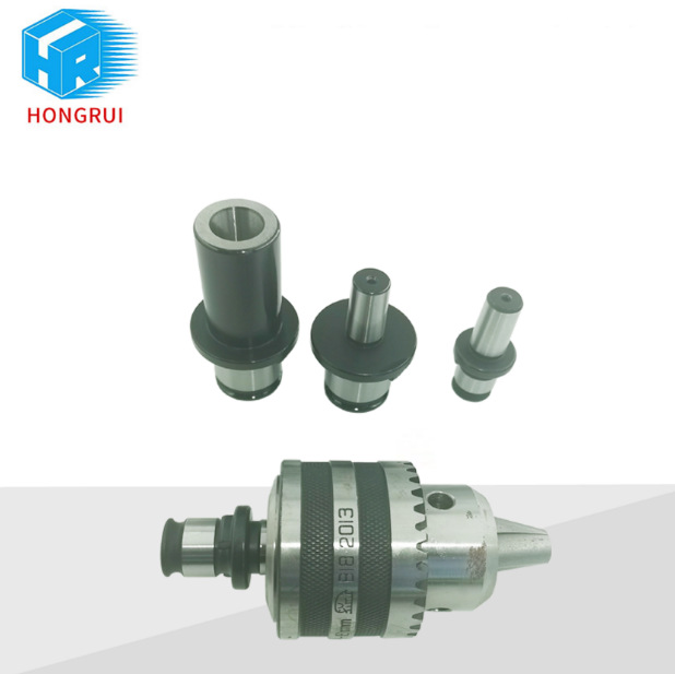 B16连接杆攻丝机快换夹头电机轴钻夹头B18锥柄连接套多孔钻转换套
