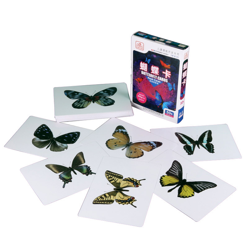 Butterfly card (50 pieces)
