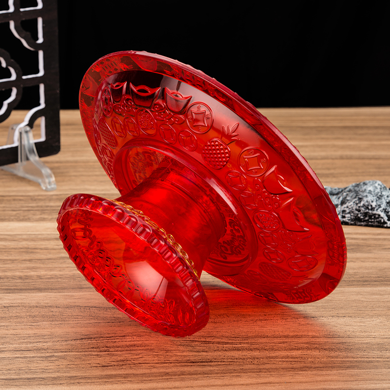 Qy fruit plate household high-foot fruit plate plastic Buddha front…