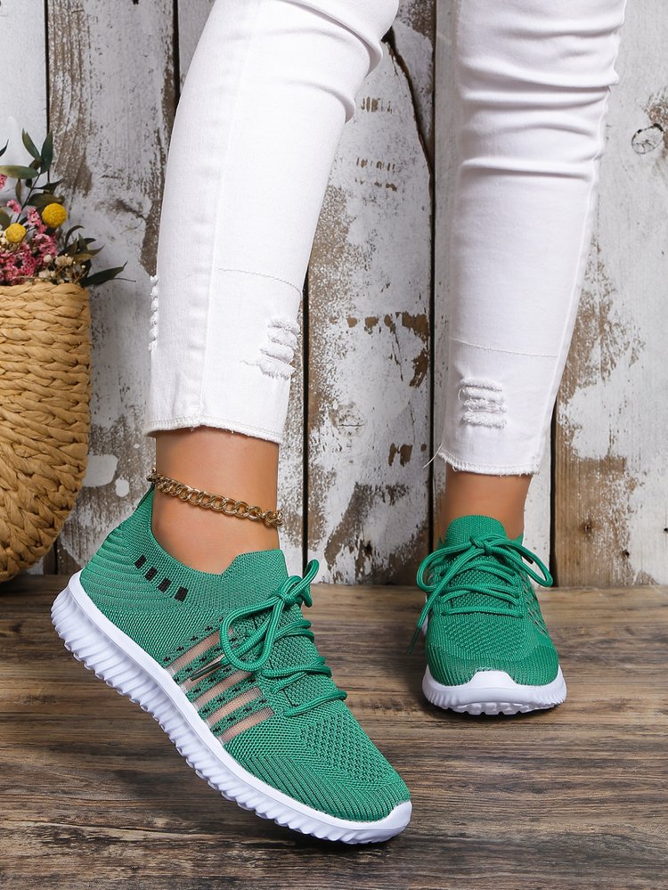 Scarpe da tennis da donna Scarpe da corsa Sneakers Suola in gomma sintetica Supporto per l'arco plantare Calzature comode per l'assorbimento degli urti_voghion.com