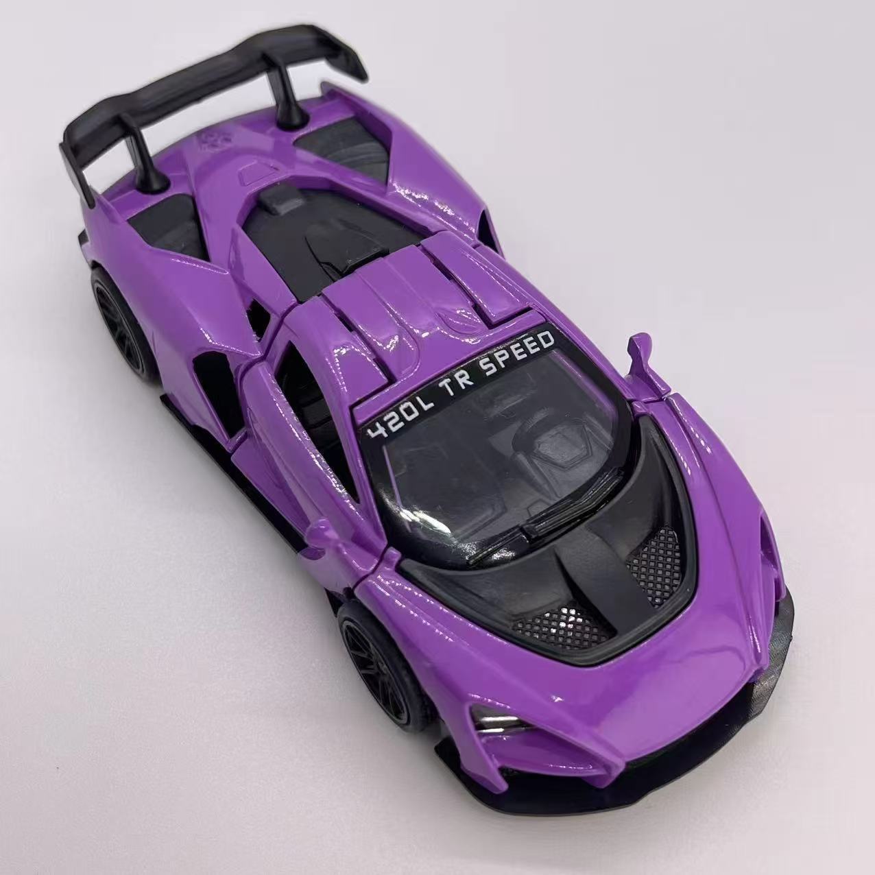 Mercedes-Benz GTR Porsche Lamborghini McLaren modelo de automóvil de aleación simulación de carreras adornos colecciones de regalos de automóviles