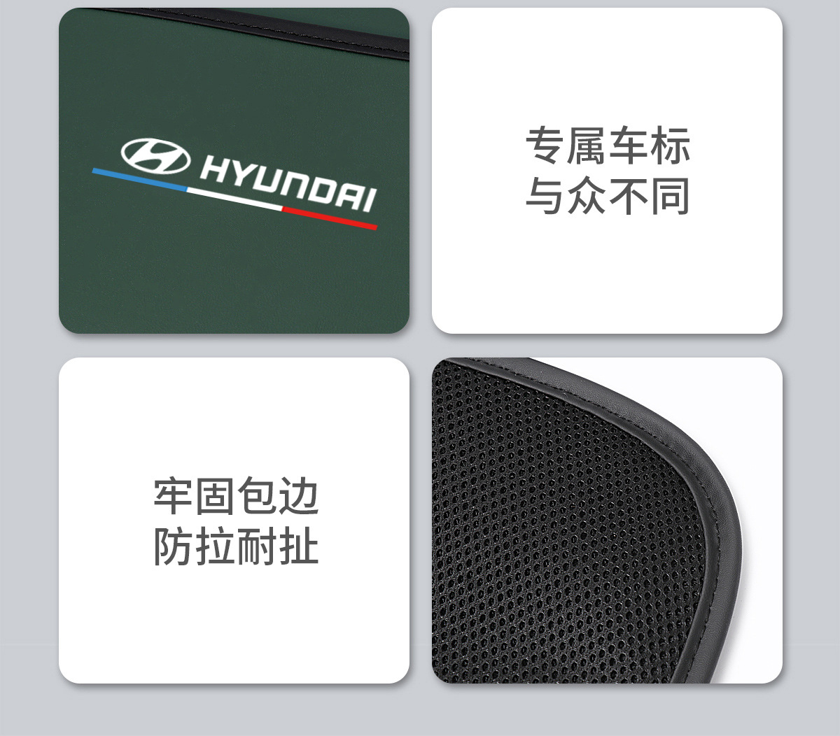 Suitable for modern car chair back storage bag car multifunctional tissue bag storage bag seat hanging small table