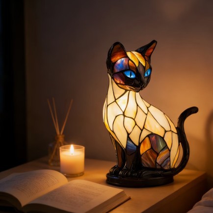 Lâmpada de gato mágico C / Plugue USB