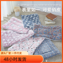 ペット用スリーピングマット、厚みのある秋冬用暖かいフロアマット、犬猫用ユニバーサルブランケットマット、ペットマットを直接供給