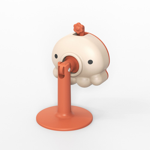 Fun flower colored silicone punch-free toilet silent anti-collision door suction floor suction door stopper door buckle door top