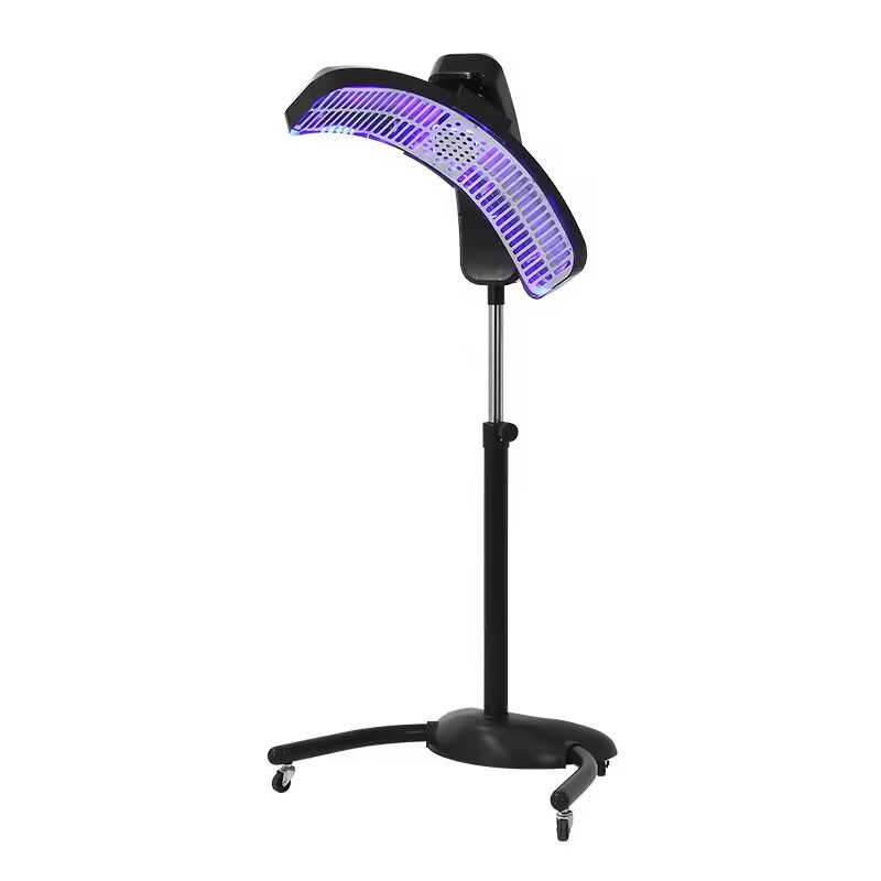 Negro vertical (luz azul)