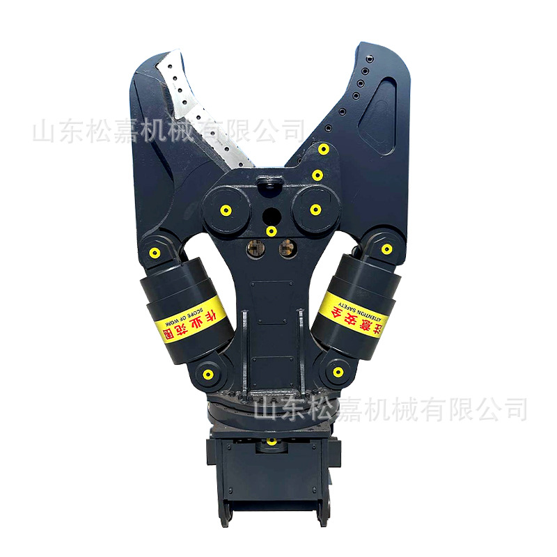 Bloque de cemento abrazadera hidráulica de doble abrazadera excavadora abrazadera hidráulica construcción abrazadera de hormigón demolición excavadora trituración