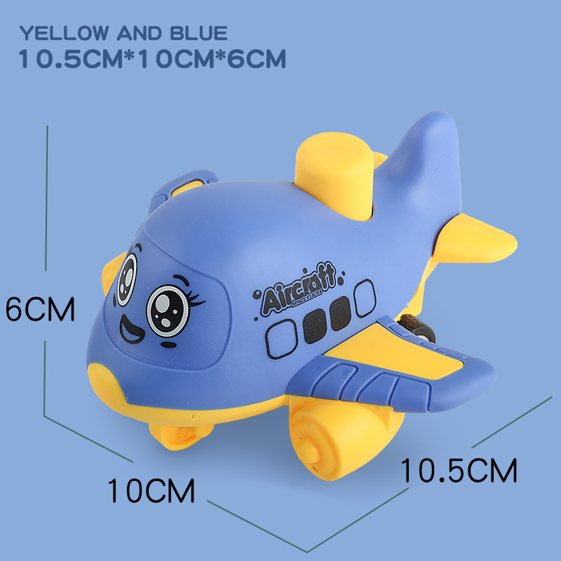 Children's Toys Small Airplane Pull-Back Car Press Inertia Scooter Children's Baby Educational Doll Machine Toy Car