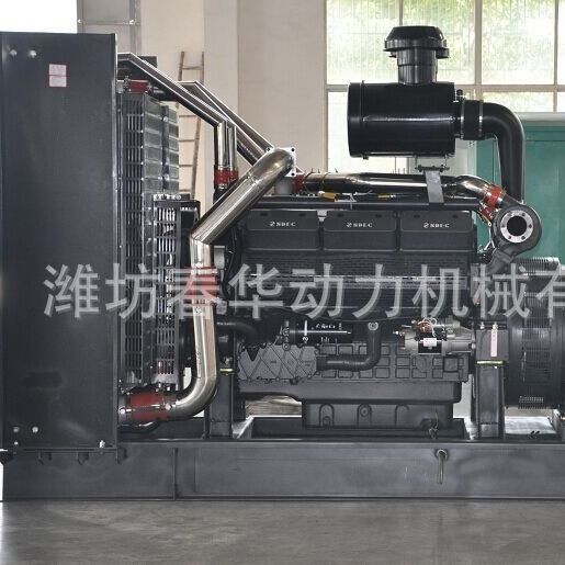 上柴600KW柴油发电机组 上柴发电机 全铜无刷三相电机 房地产常用