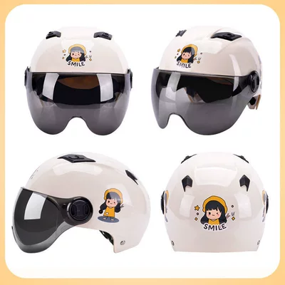 Motosiklet dəbilqələri, Sun Protection Half Helmet, Safety Helmet That