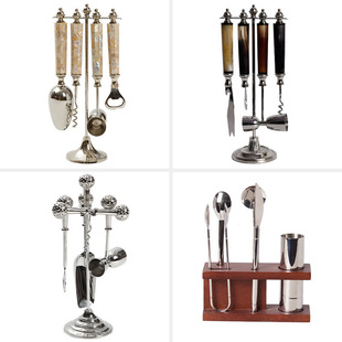 Creative Cow Bone Wine Set Bottle Opener Colorful Shell Craft Bottle Opener Model Room Restaurant Wine Cabinet Bar Decoration