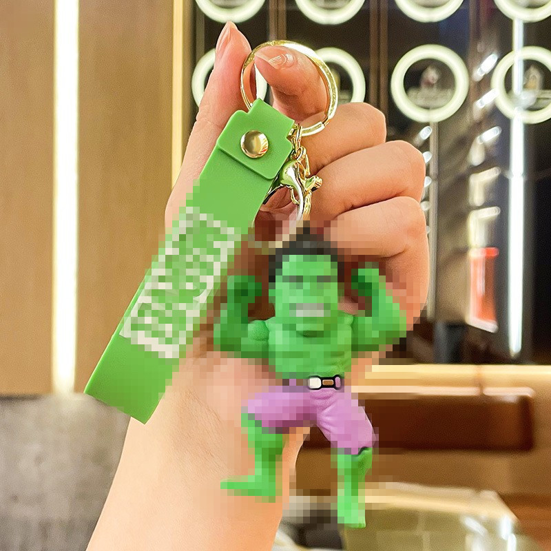 Llavero de dibujos animados de Sanrio con diseño de perro de orejas grandes, colgante, adorno de llavero de Kuromi, artículos pequeños, pequeño regalo