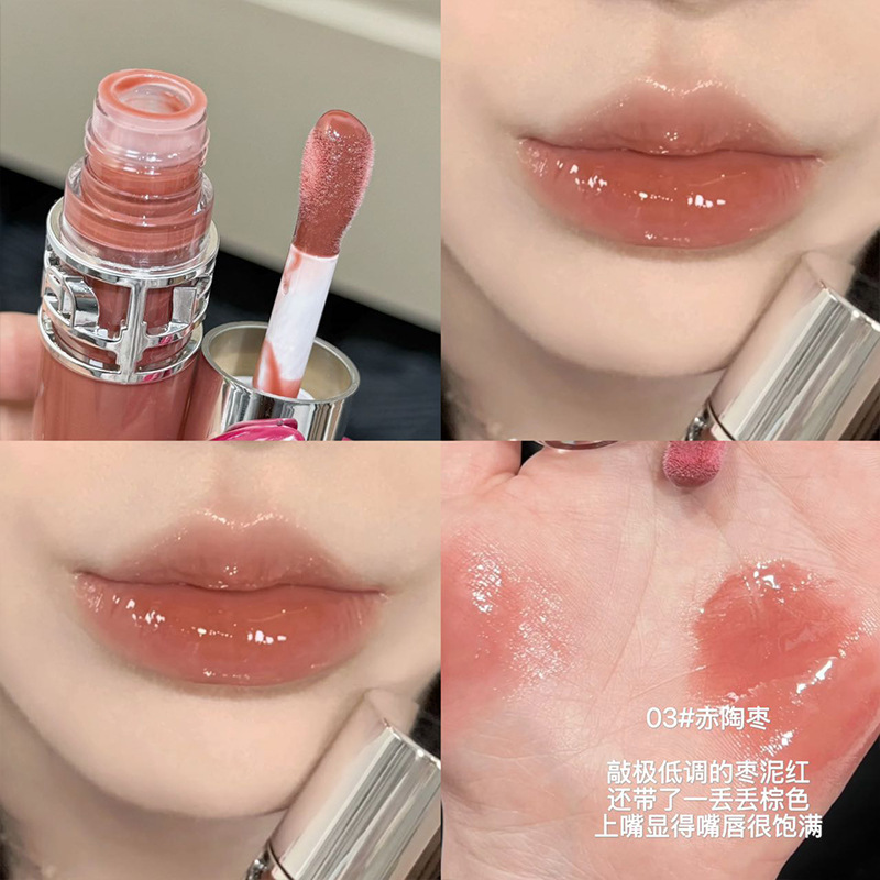 アートバリューの新しいストリーマーミラーリップグレーズは、ストリートトレンドの女性向けにポータブルで着色しやすく、越境配送が可能です。|undefined