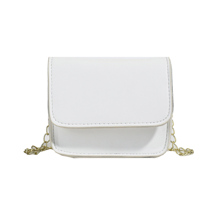 Coreano simple color sólido bolso pequeño para niños y niñas mini lindo bebé mochila 2025 nueva cadena bolso para niños
