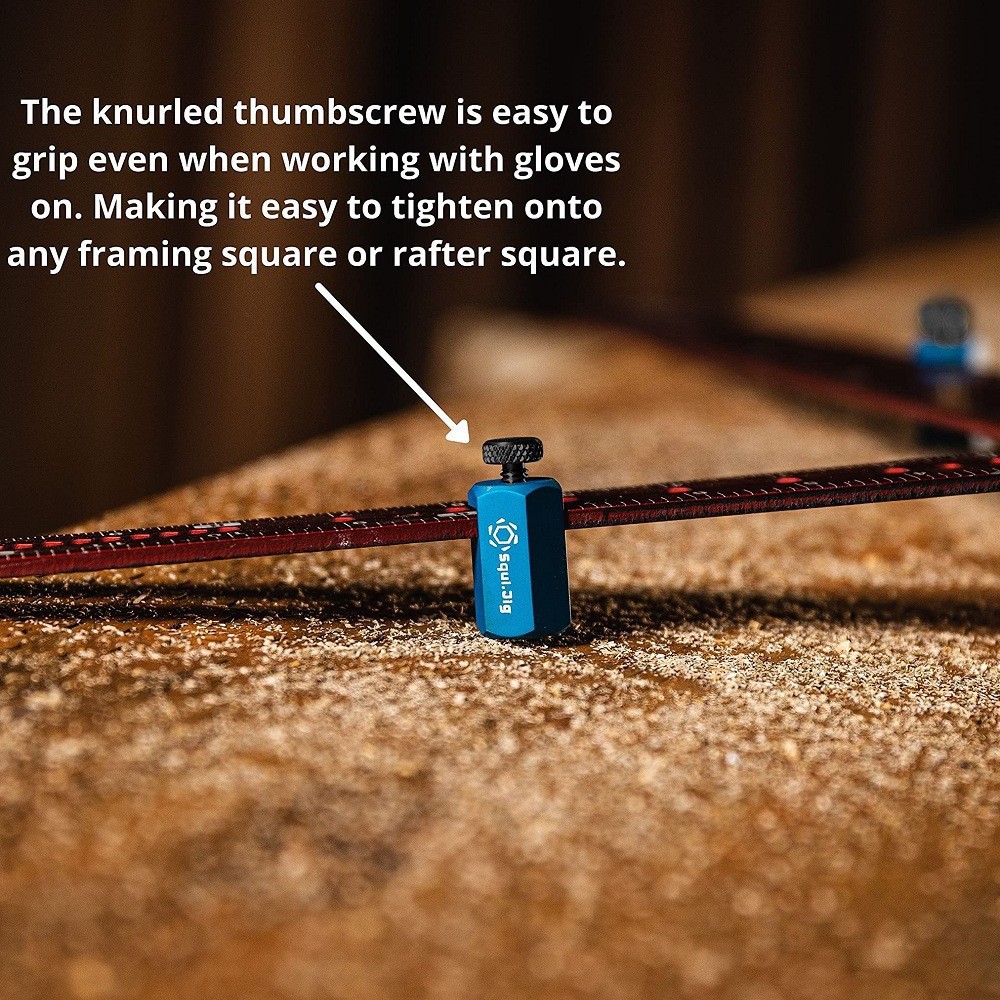 Nuevo cuadrado gobernante auxiliar clip escalera calibre encuadre cuadrado accesorio jigs