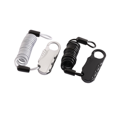 Costa Manufacturer Steel Wire Rope Electric Vehicle Motorcycle Helmet Password Gym Travel Mountain Bike Lock
