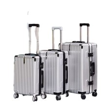 文锋箱包铝框行李箱 20寸海关锁密锁登机箱 铝拉杆静音万向轮