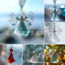 �羳��ƷSea glass angel ornament��ʹ�}�Q�b������}�Q����