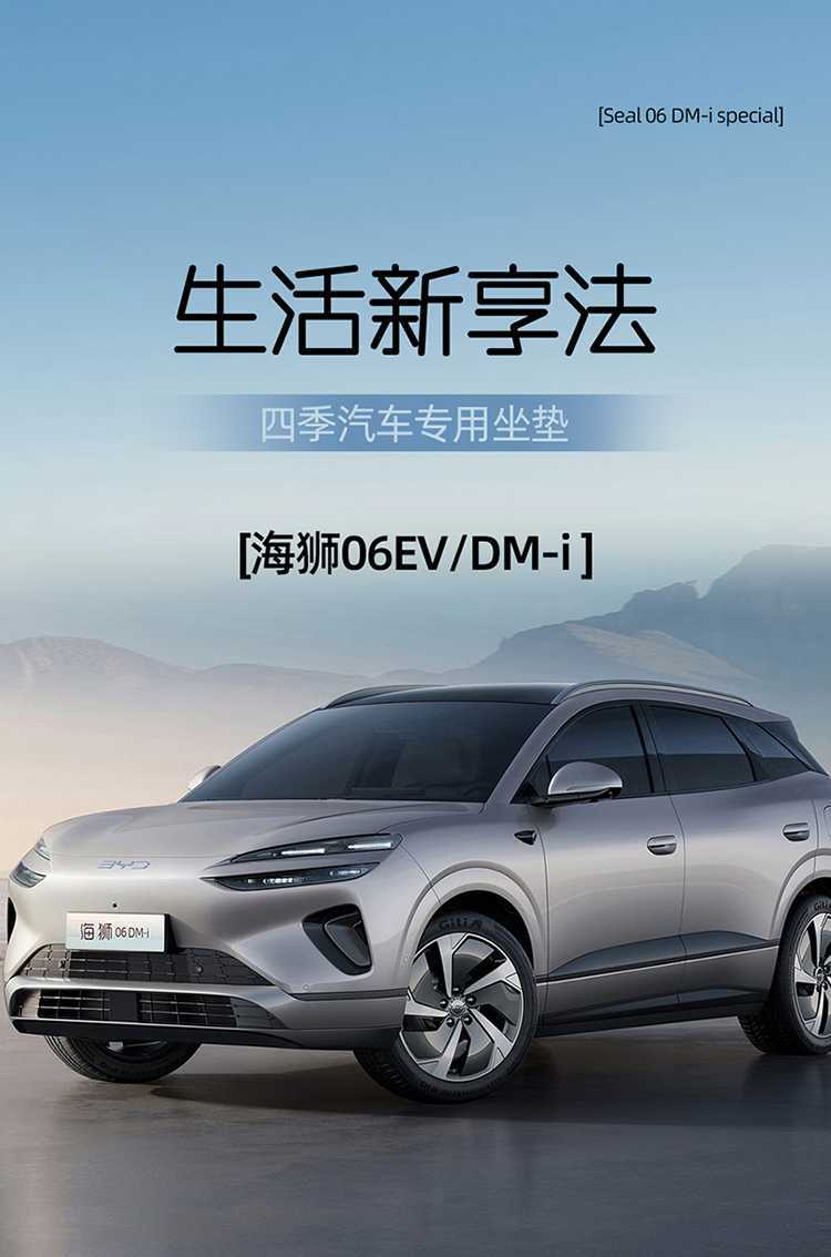 26 Models of Byd Sea Lion 06 New Energy Vehicle Seat Covers Dm-I Navigator Seat Cushion Ev Full-Cover Seat Cushion Set