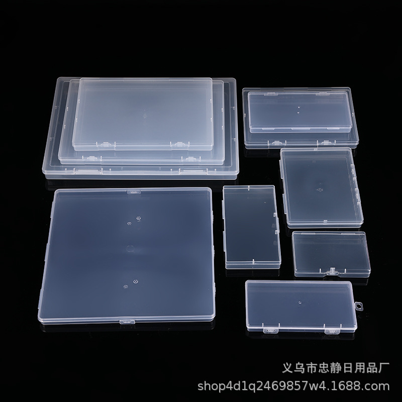 PP Plastic Flat Box Packaging Box Transparent Cross-border Special Supply Box Parts Box Accessories Box PP Box Tool Box PP Plastic Flat Box Packaging Box Transparent Cross-border Special Supply Box Parts Box Accessories Box PP Box Tool Box