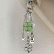 Accumulate Lucky Four-leaf Clover Hanging Rope Hand-made Beaded Self-made Girly Heart Mobile Phone Case Phone Case Phone Bag Pendant Pendant