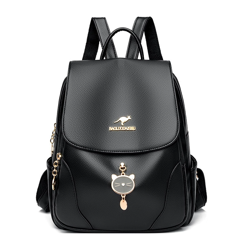 Backpack, shoulder bag for leisure, capacious travel bag, school bag, 2022 collection, light luxury style