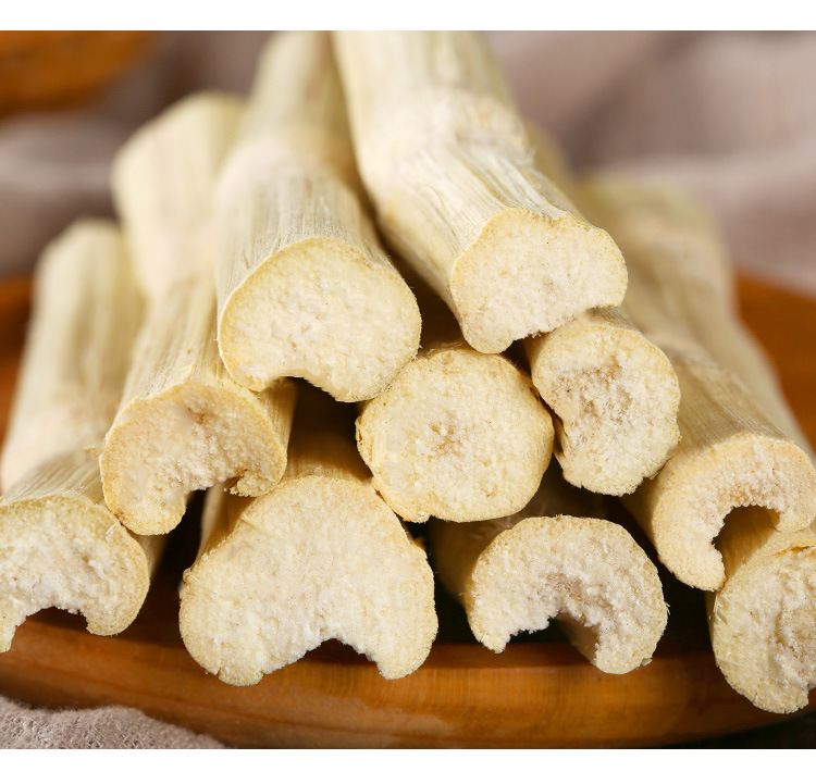 Dried Sugarcane Stalk Zhu Zhe Gan 500g Peeled Sun-Dried for Cantonese Soup and Herbal Drinks key features