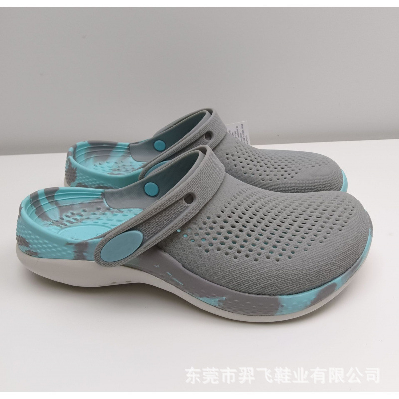 2026Cross Croc-Style Second-Generation Printed Non-Slip Shoes for Men and Women, Slippers, Sandals, Men's High-End Fashion