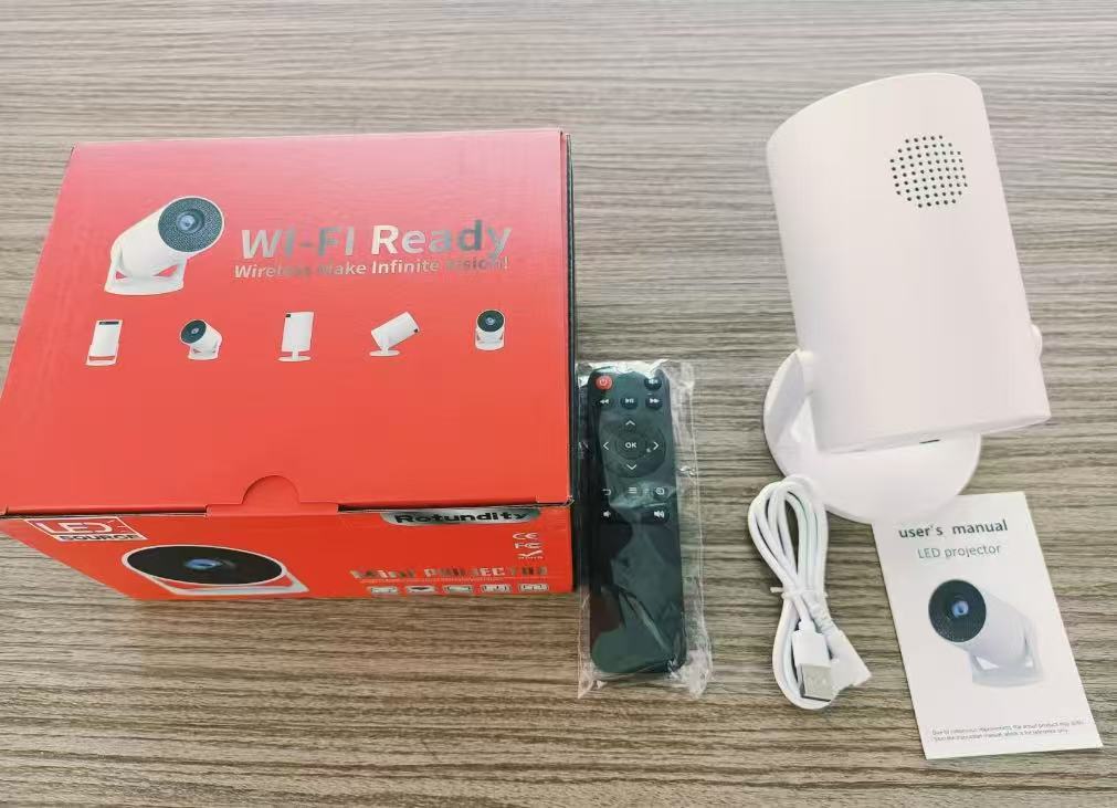 HY300 Beamer Cross-Border Wireless Screen Mirroring Mini Heimkino Outdoor Tragbar M5 Projektor