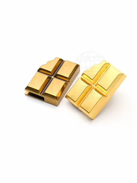 High-end luggage accessories magnetic button lock chocolate lock Tian-shaped cap lock hardware magnetic iron bag buckle