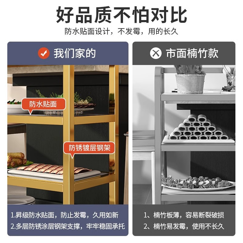 Estante de barbacoa, estante de verduras multicapa para tiendas de hot pot, estante de almacenamiento de verduras especial para cocina de piso de barbacoa comercial Zibo