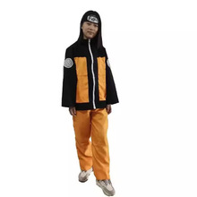 万圣节火影忍者服装 鸣人一代COS衣服 疾风传鸣人衣服cosplay服装