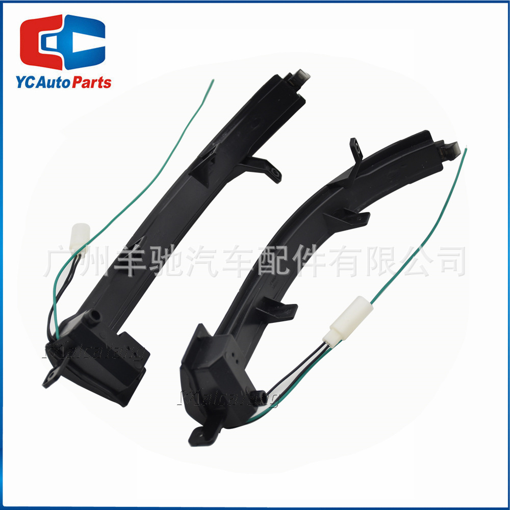 Aplicable a Volkswagen Touareg II MK2 7P 2010 - 2018 espejo retrovisor LED flujo de luz de dirección image 3