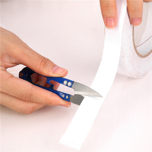 Household u-shaped scissors carbon steel small scissors thread cutting hand scissors cross stitch tailor cutting yarn scissors sewing tools