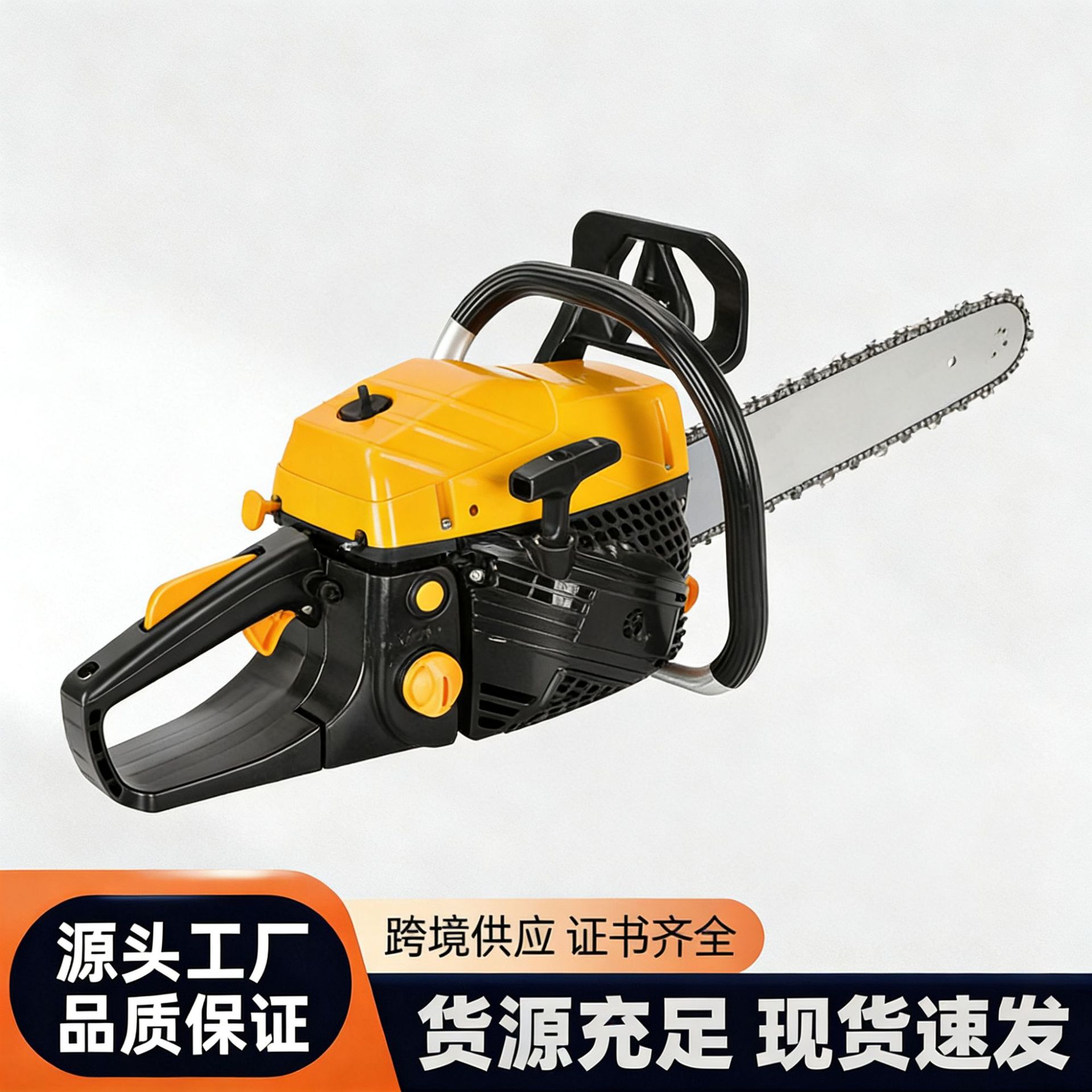 大功率汽油伐木锯跨境20寸链锯省油超易启动伐木锯多功能油锯