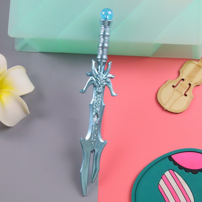Pluma de góner en forma de arma Pluma de pistola Pluma de herramientas Papelería creativa Estudiante Anime Pluma de espada Pluma de escritura Pluma de escritura