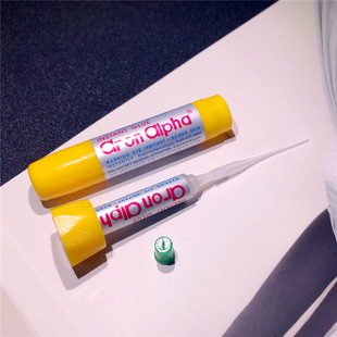 Fast glue imported fast glue boutique quick-drying strong Pearl Jade DIY accessories accessories glue adhesive hard to dry